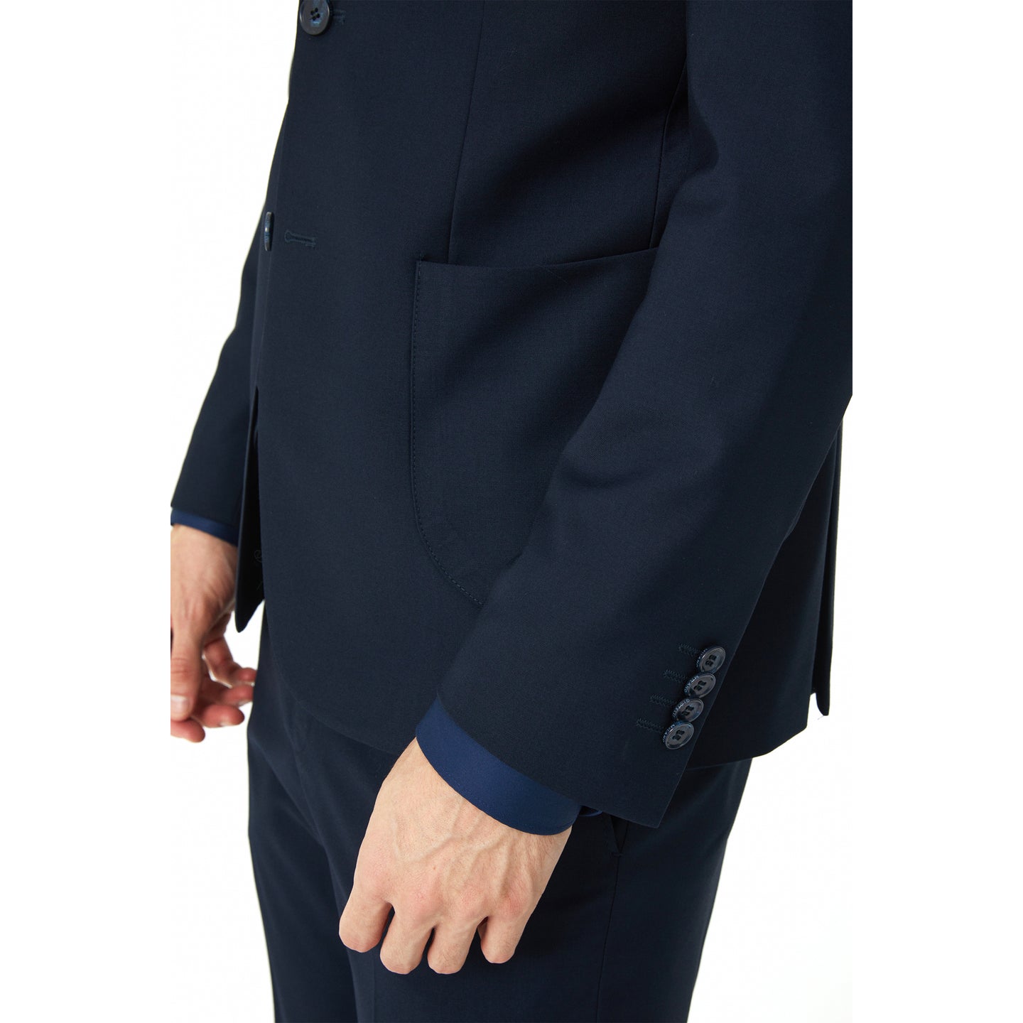 Navy Three-Piece Suit